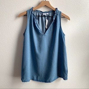 Gap Chambray Tank